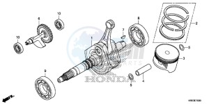 TRX500FM6H Europe Direct - (ED) drawing CRANKSHAFT/PISTON