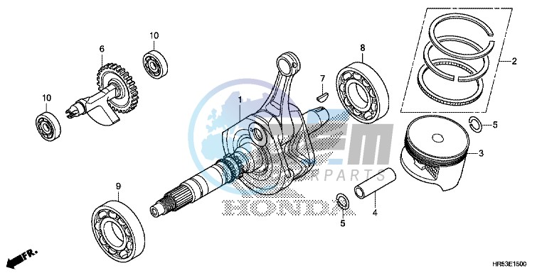 CRANKSHAFT/PISTON