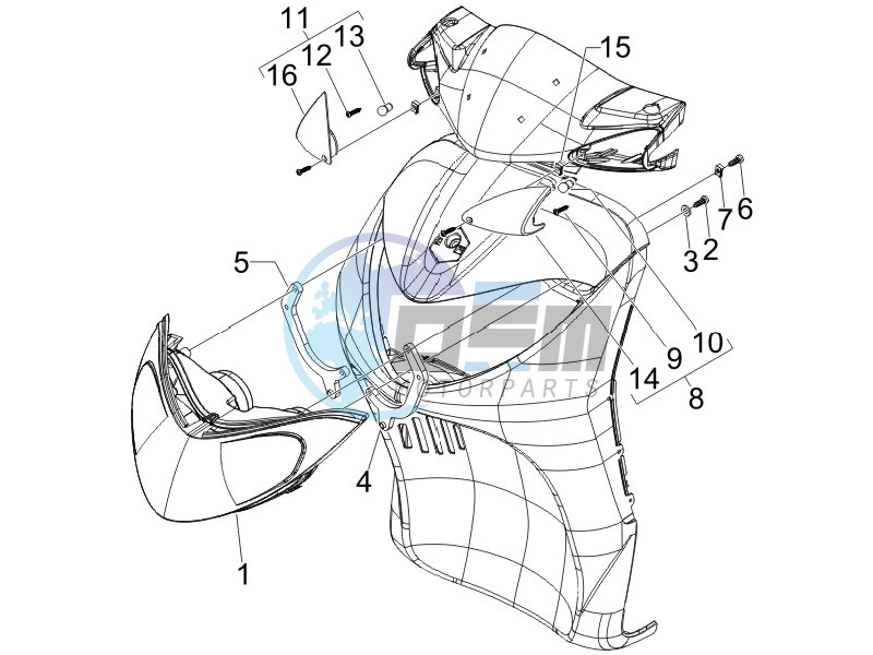 Head lamp - Turn signal lamps