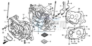 TRX500FPEA U / EC PS drawing CRANKCASE