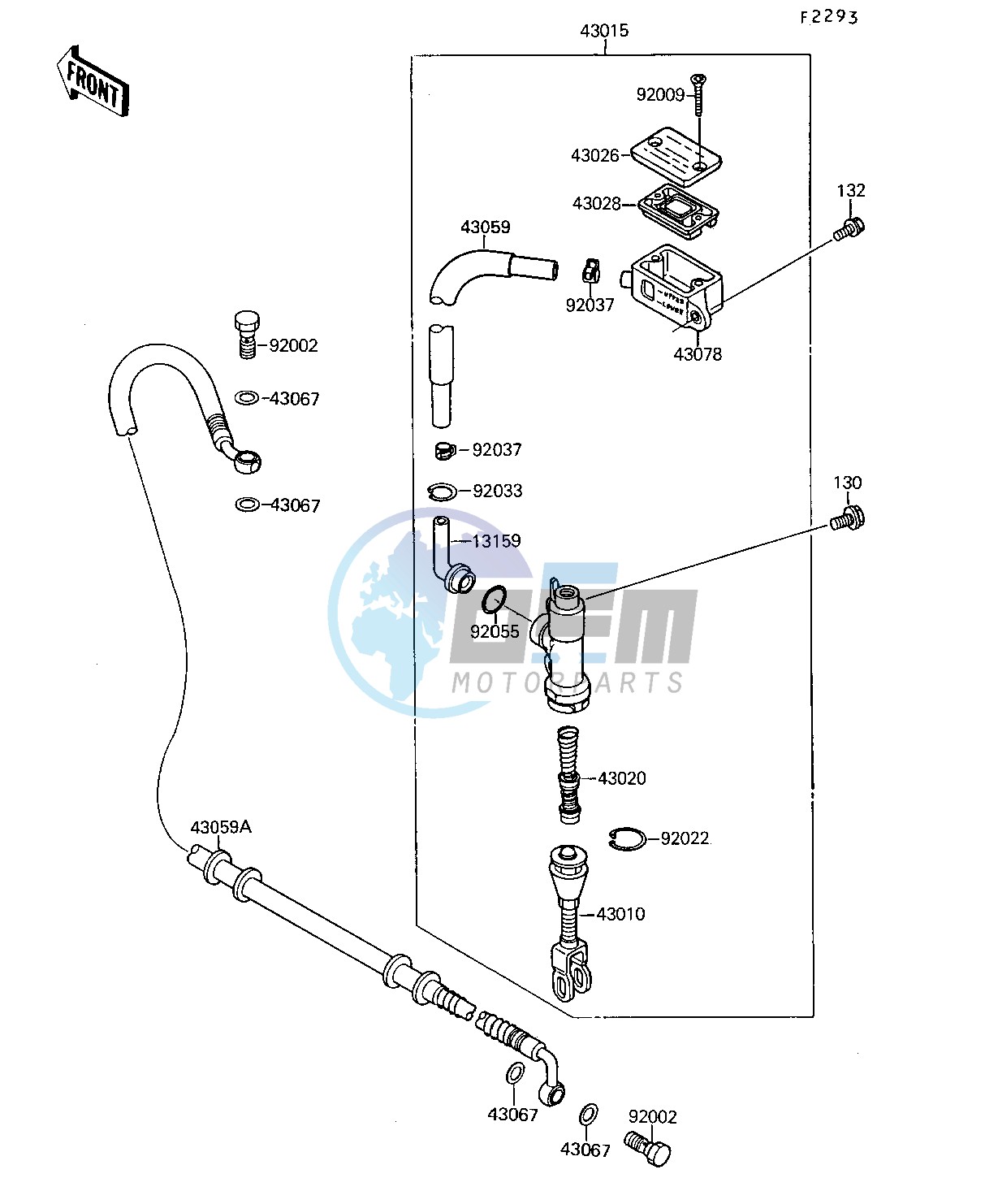 REAR MASTER CYLINDER