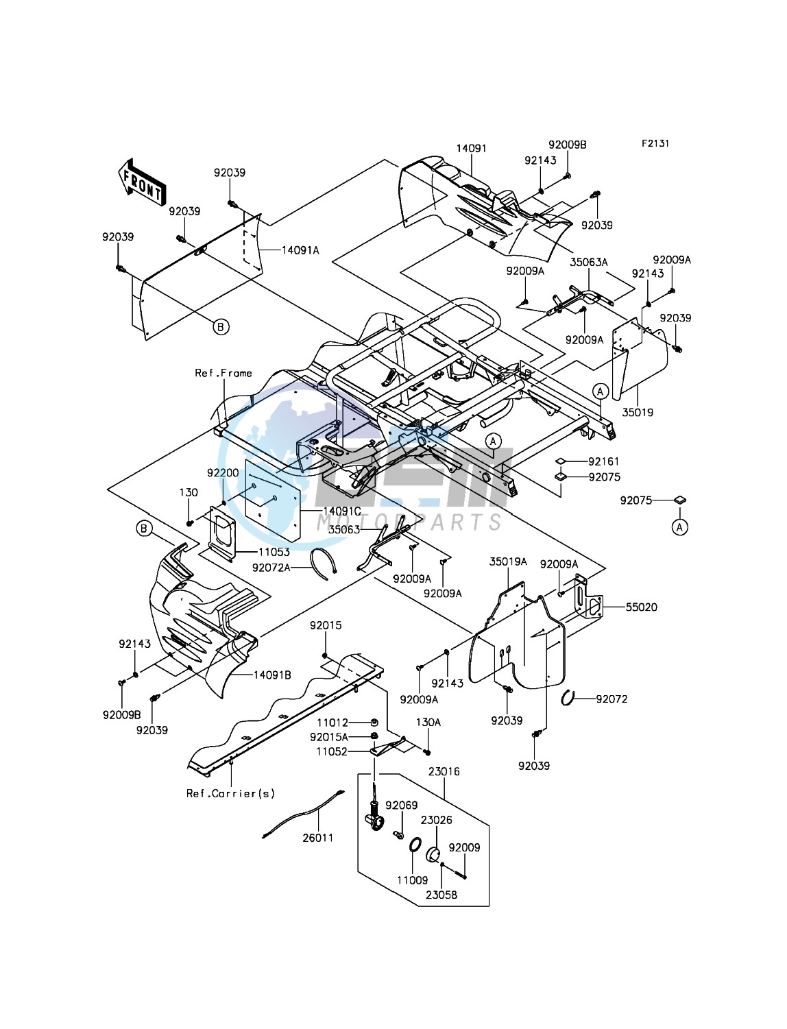 Frame Fittings(Rear)