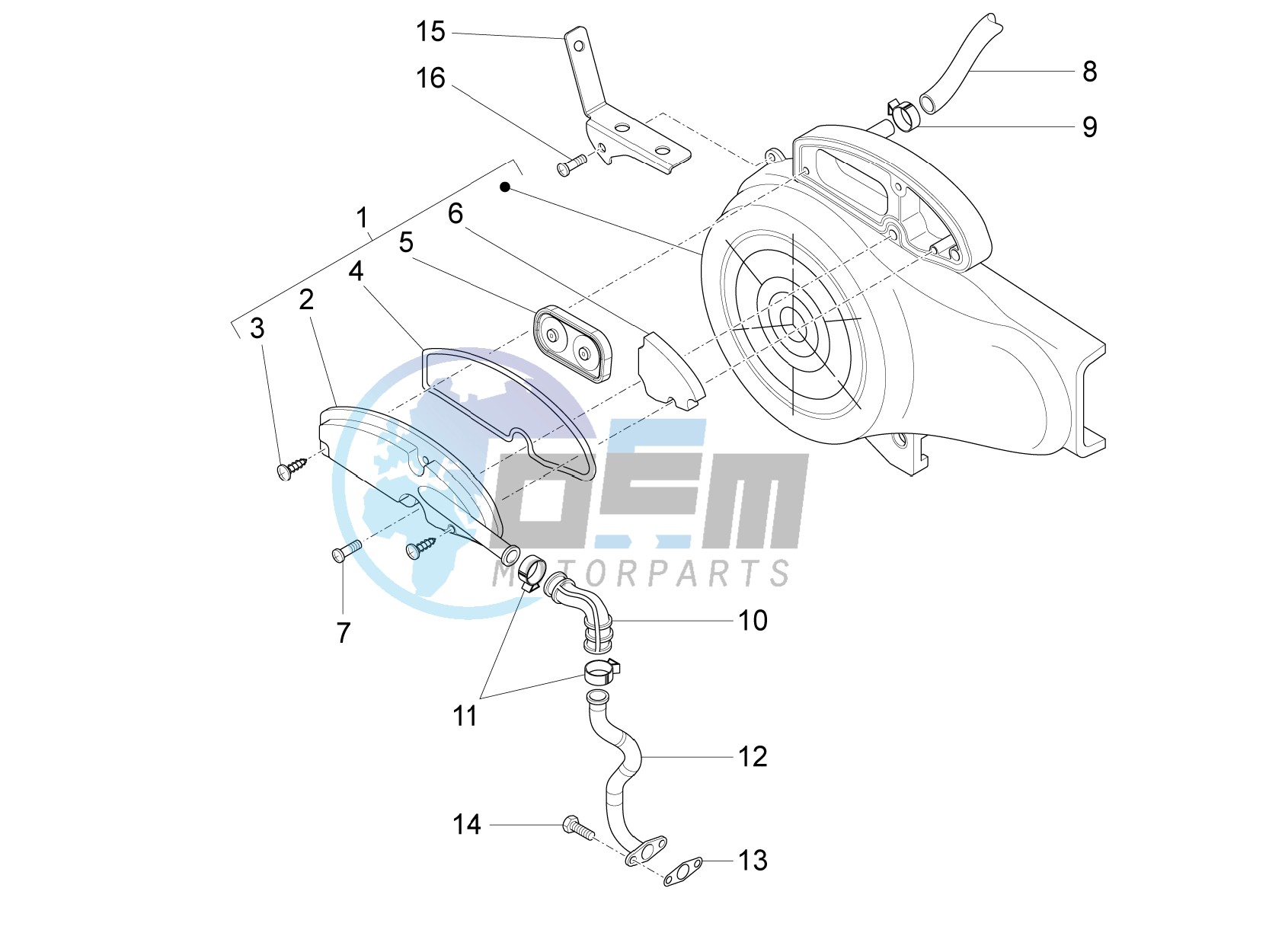 Secondairy air box