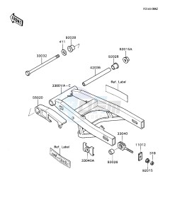 KD 80 N [KD80] (N1-N3) [KD80] drawing SWINGARM