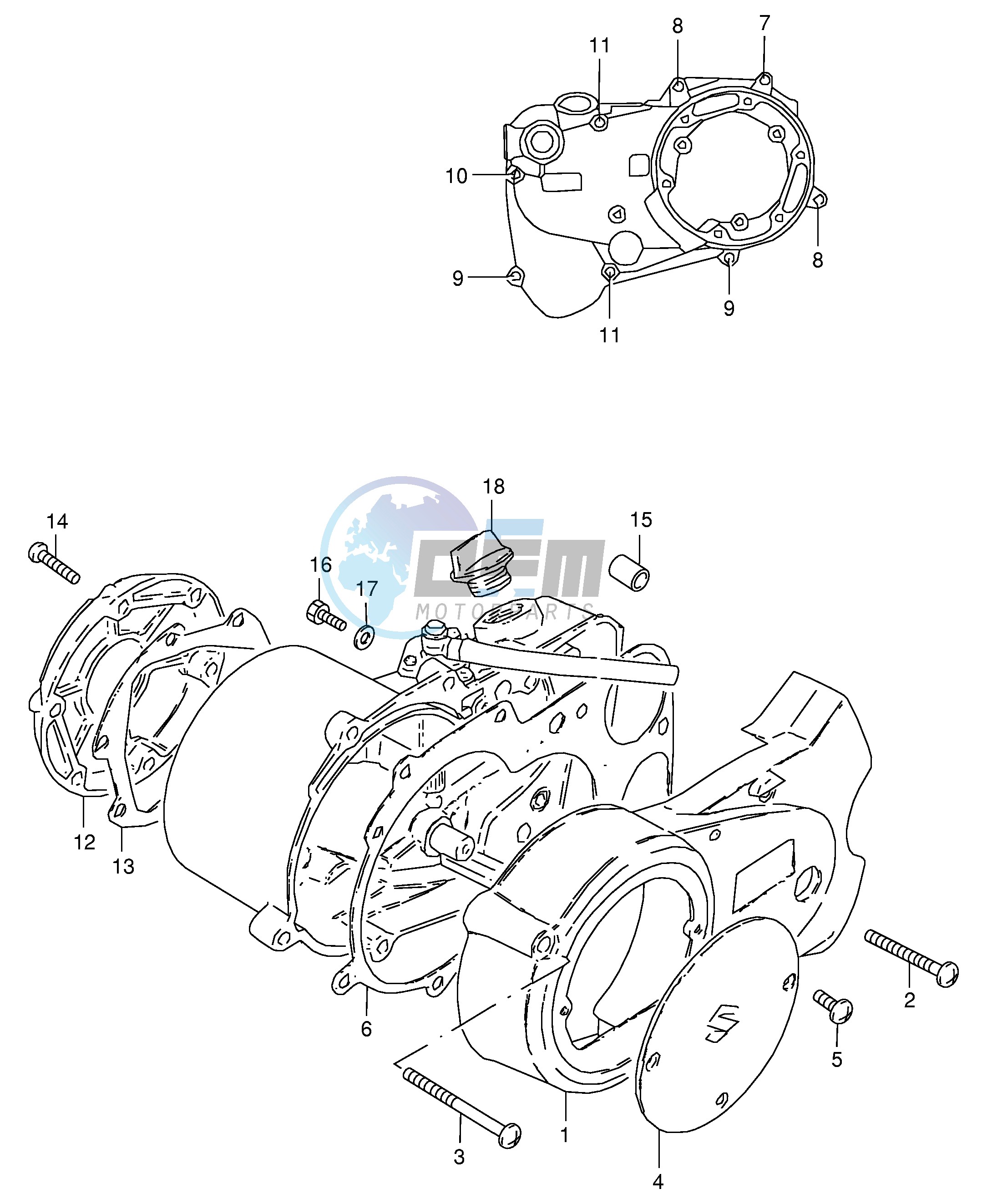 CRANKCASE COVER