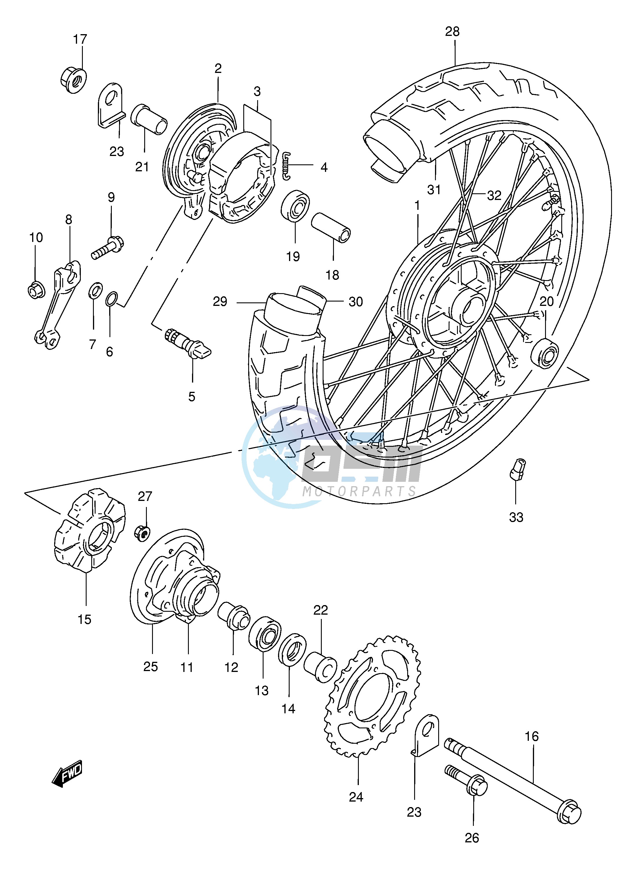 REAR WHEEL