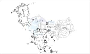 NA 850 Mana GT (AU, CN, EU, GB, IN, JP, K, USA) drawing Throttle body Protection