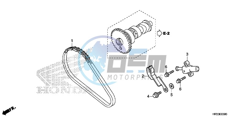 CAM CHAIN/TENSIONER