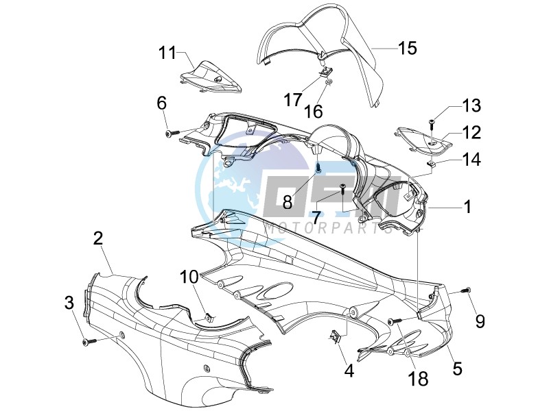 Anti-percolation system