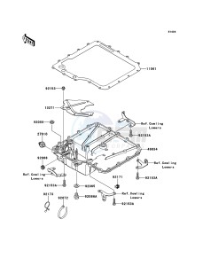 ZZR1400_ABS ZX1400FEF FR GB XX (EU ME A(FRICA) drawing Oil Pan