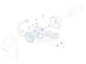 V7 III Racer 750 e4 (NAFTA) drawing Cdi magneto assy / Ignition unit