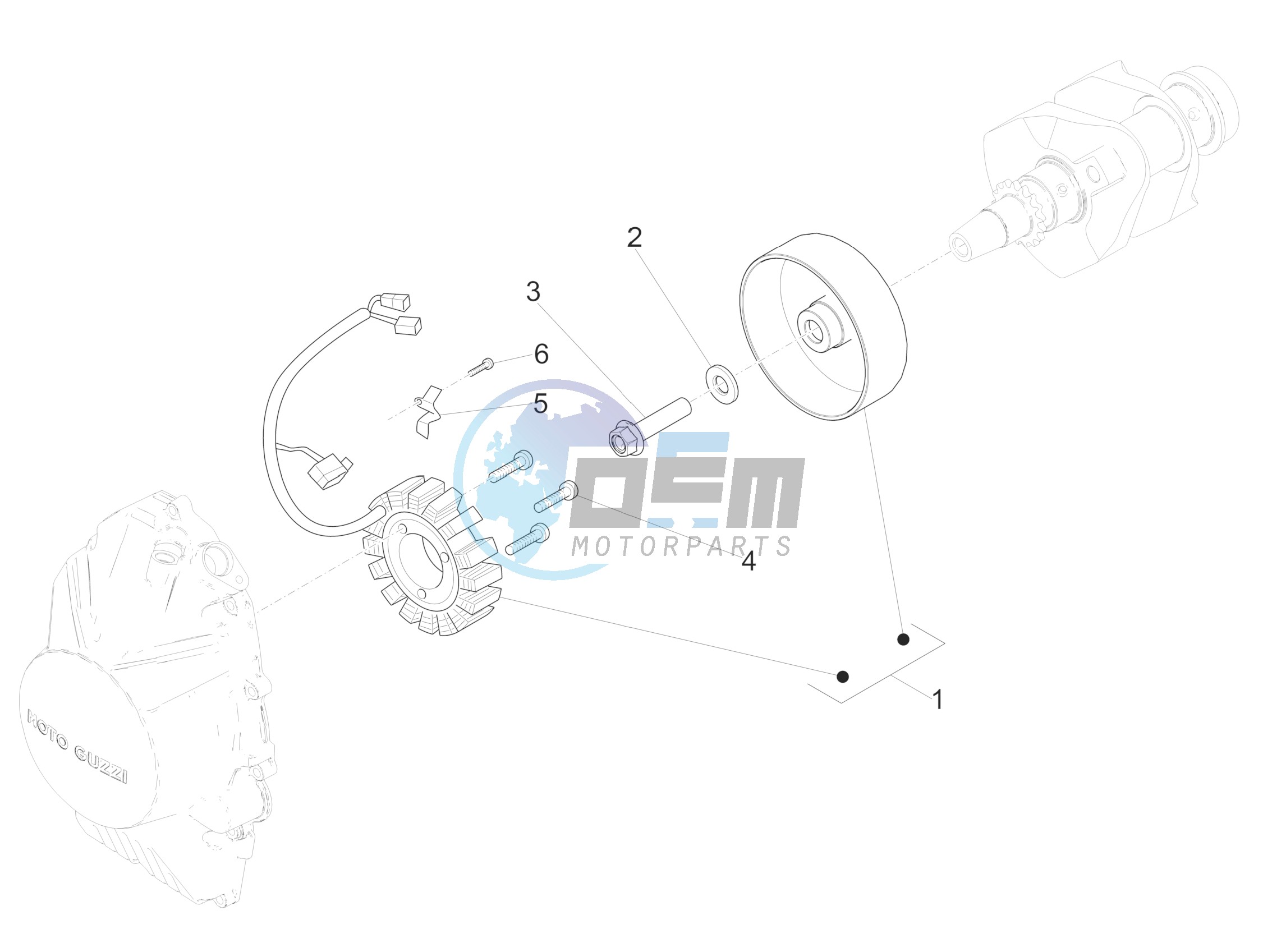 Cdi magneto assy / Ignition unit