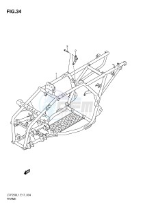 LT-F250 (E17) drawing FRAME