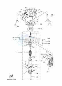 30DEOS drawing STARTING-MOTOR