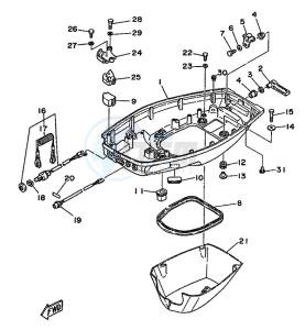 40H drawing BOTTOM-COWLING