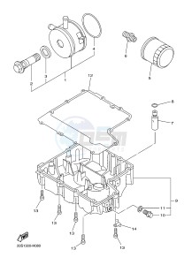 XJ6S 600 DIVERSION (S-TYPE) (36CA) drawing OIL CLEANER