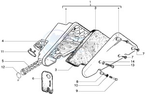 Diesis 100 drawing Air Cleaner