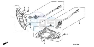 ST1300A9 ED / ABS MME drawing WINKER