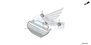 TRX420TM1F TRX420 Europe Direct - (ED) drawing TAILLIGHT