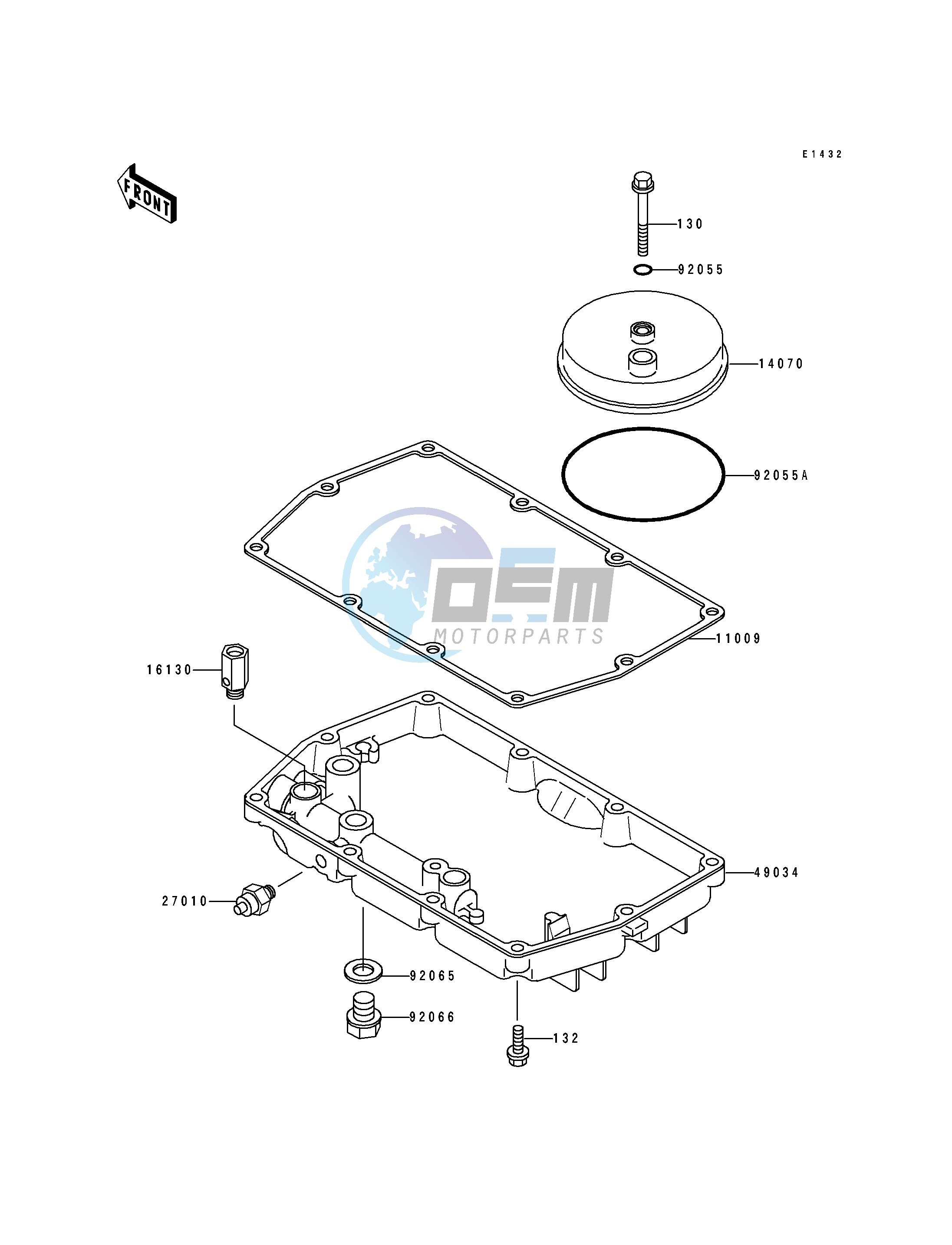 BREATHER COVER_OIL PAN