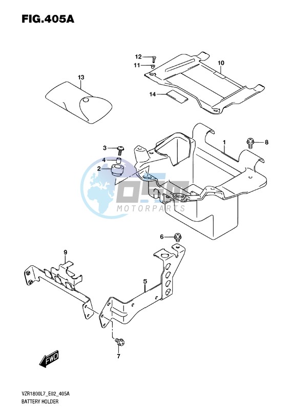 BATTERY HOLDER