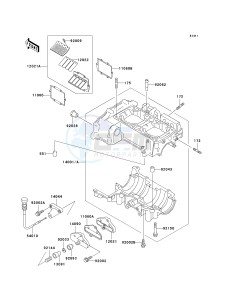 JS 750 C [SXI PRO] (C1-C5) [SXI PRO] drawing CRANKCASE