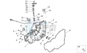 Tuono 1000 v4 R APRC ABS drawing Clutch cover