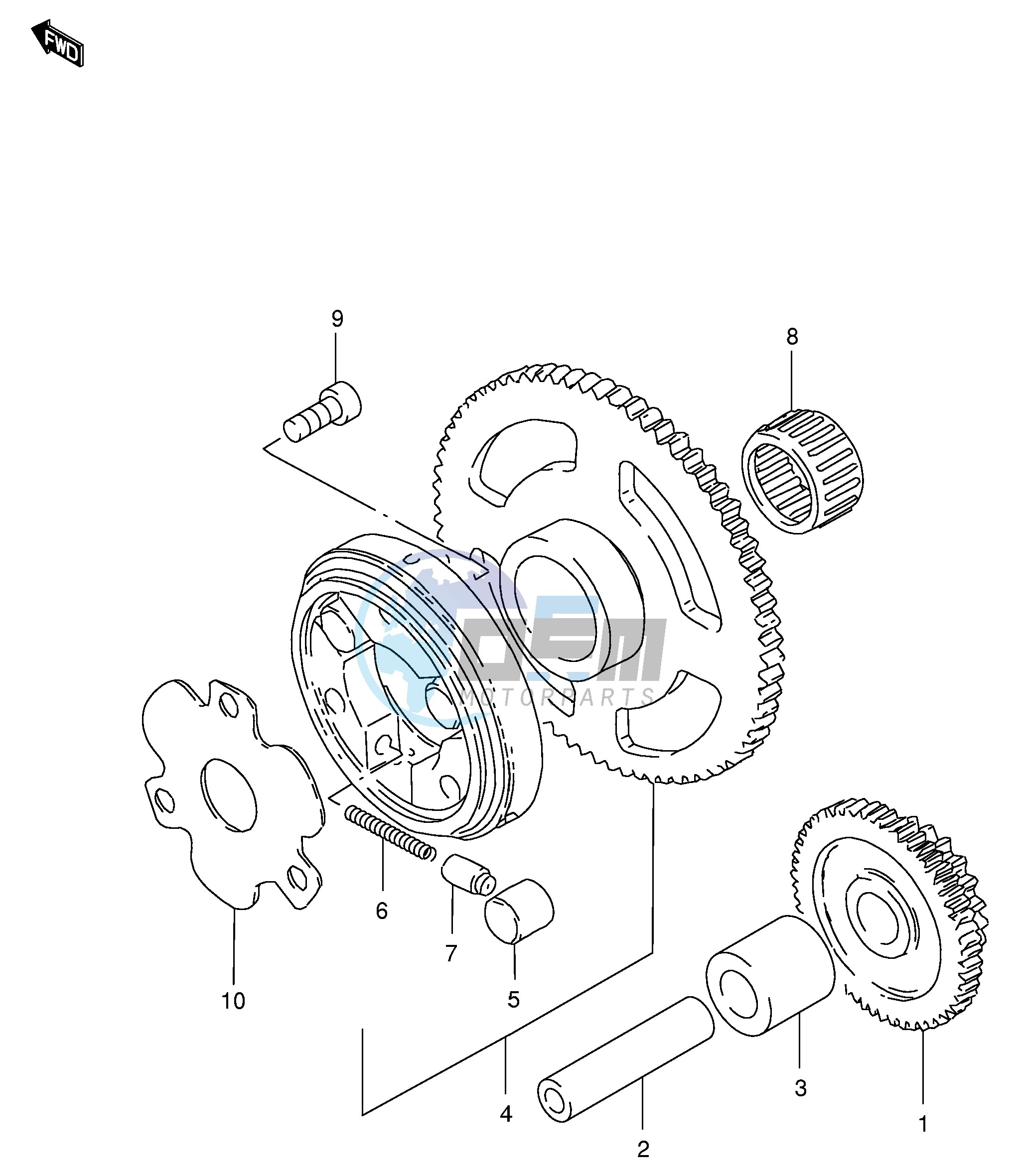 STARTER CLUTCH