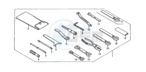 ST1100 drawing TOOLS