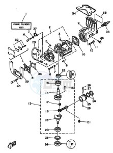 2B drawing CYLINDER--CRANKCASE