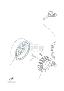 YFM450FWAD YFM45FGPHD GRIZZLY 450 IRS (1CTX 1CTY) drawing GENERATOR