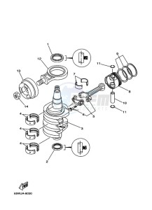 F20AET-NV drawing CRANKSHAFT--PISTON