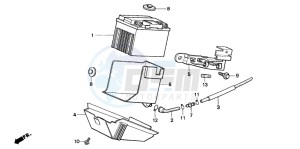 PK50S WALLAROO drawing BATTERY