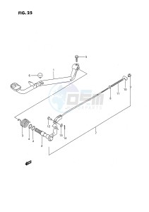 LT-F160 (P3) drawing REAR BRAKE