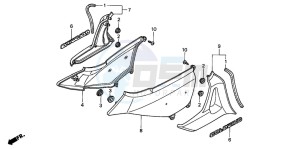 GL1800A drawing SIDE COVER