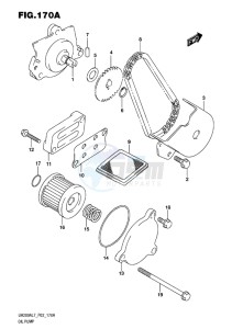 UH200 ABS BURGMAN EU drawing OIL PUMP