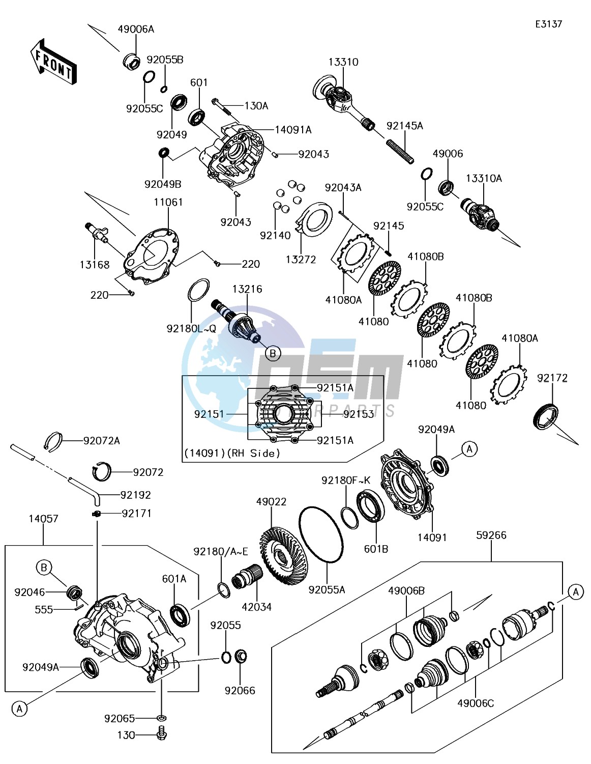 Drive Shaft-Rear