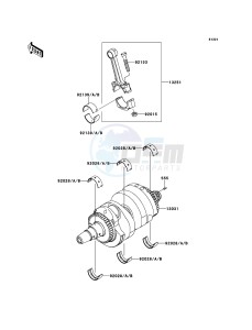 ER-6N ER650CBF GB XX (EU ME A(FRICA) drawing Crankshaft