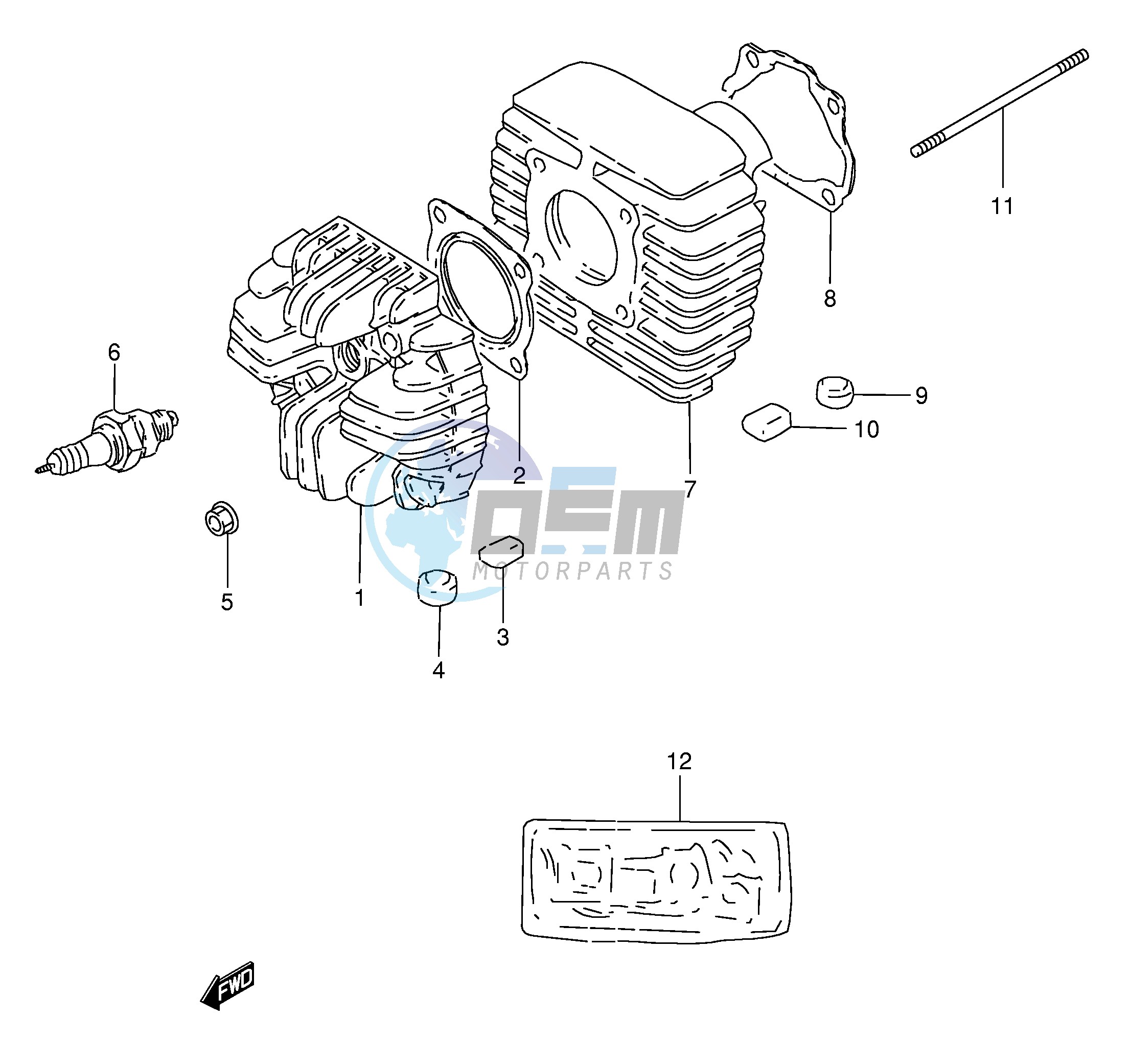 CYLINDER (E25,E26)