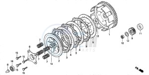 MT50F drawing CLUTCH