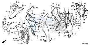 SH125ADE SH125AD UK - (E) drawing FRONT COVER