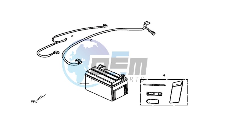 BATTERY / TOOLKIT