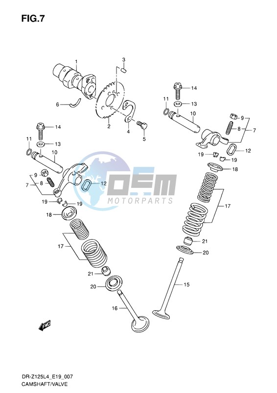 CAMSHAFT-VALVE