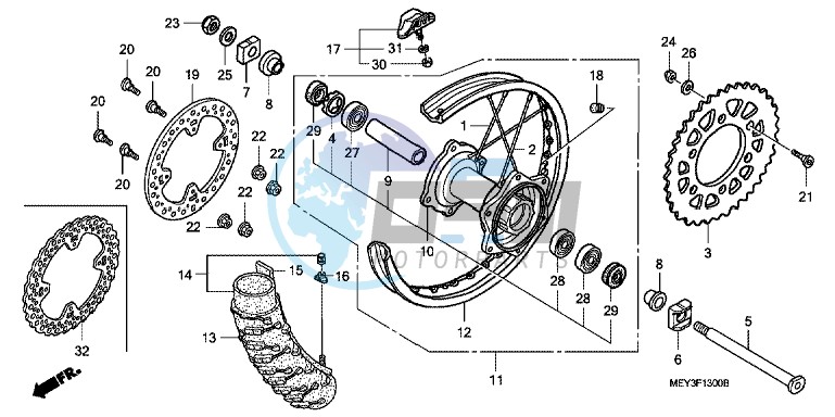 REAR WHEEL