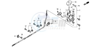 NSS250 JAZZ drawing PARKING BRAKE