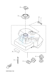 CW50N BOOSTER (2B7L 2B7M) drawing OIL TANK