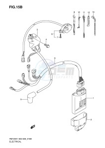 RM125 (E3-E28) drawing ELECTRICAL (MODEL K5 K6)