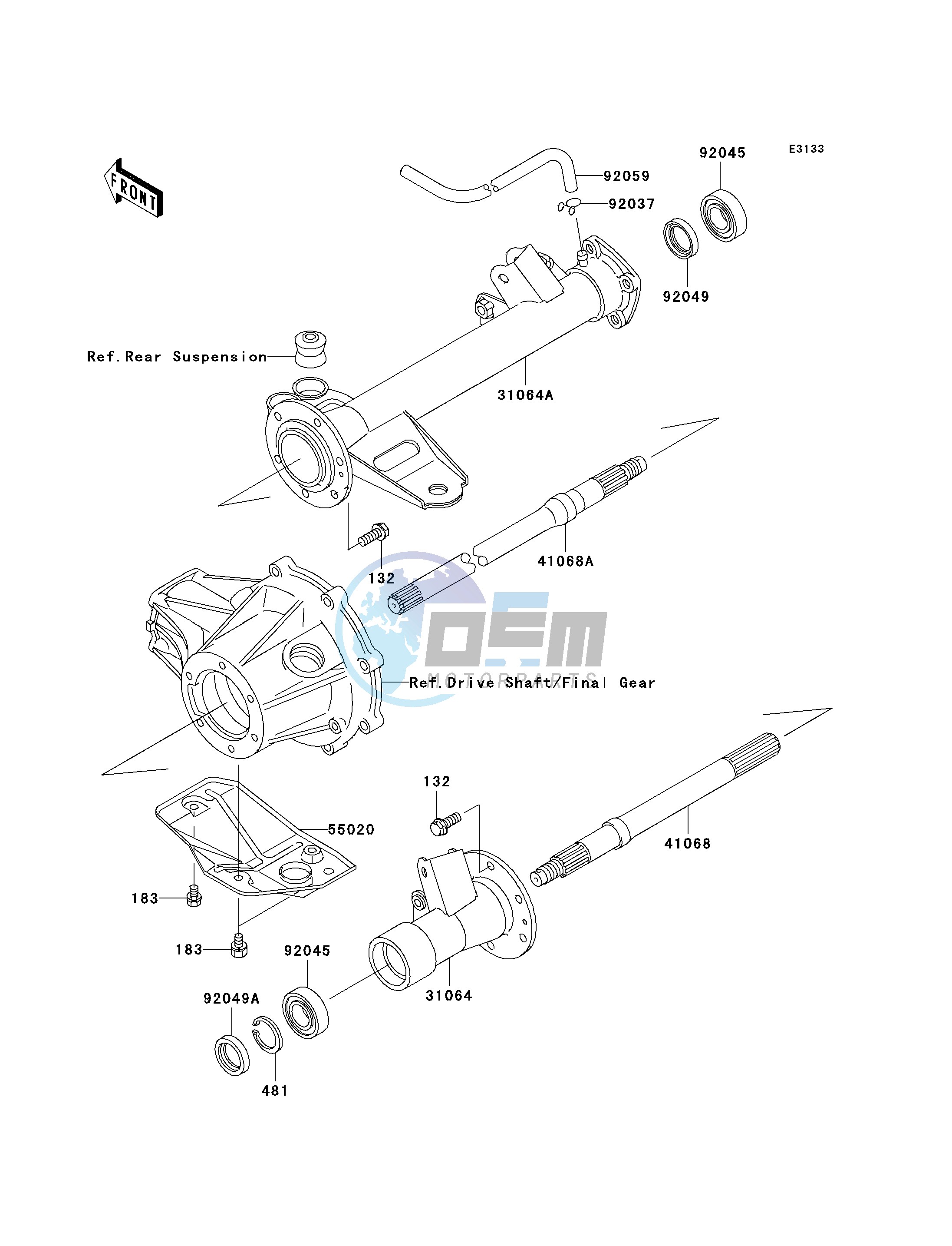 REAR AXLE