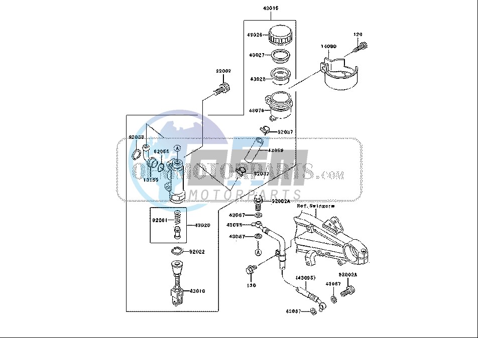 REAR MASTER CYLINDER