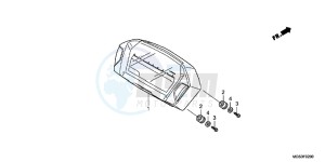 NC700XAC drawing METER